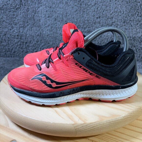 Saucony Guide ISO Running Shoe Womens Size 7.5 Salmon Gym Training Sneakers - Picture 1 of 8
